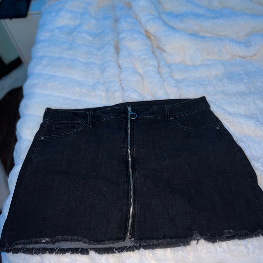Black Mini Skirt